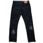 BLACK RIP & REPAIR LEVIS